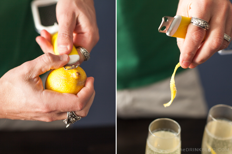 garnish with lemon