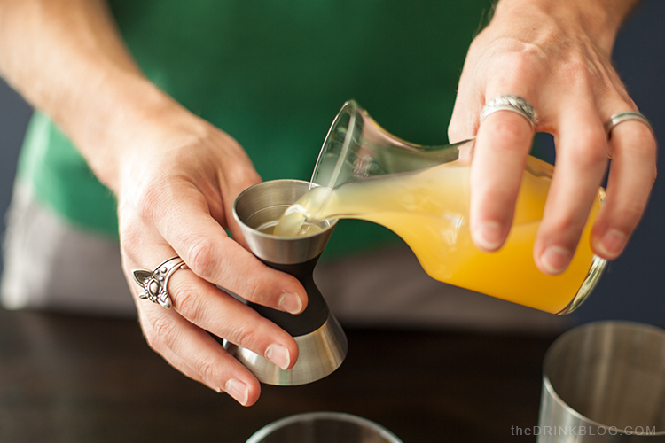 add pineapple juice to the illusion shaker