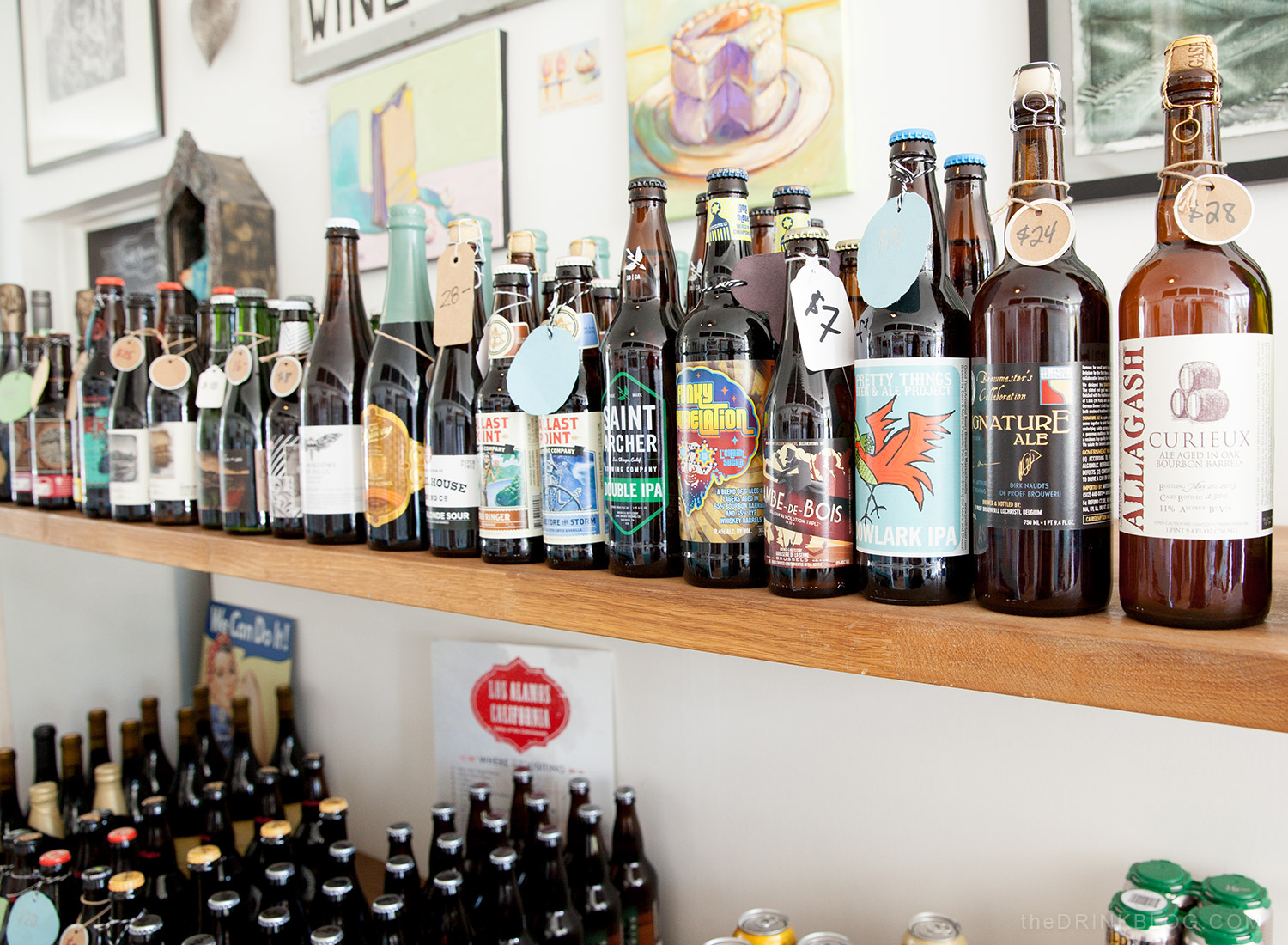 selection of bottled beers