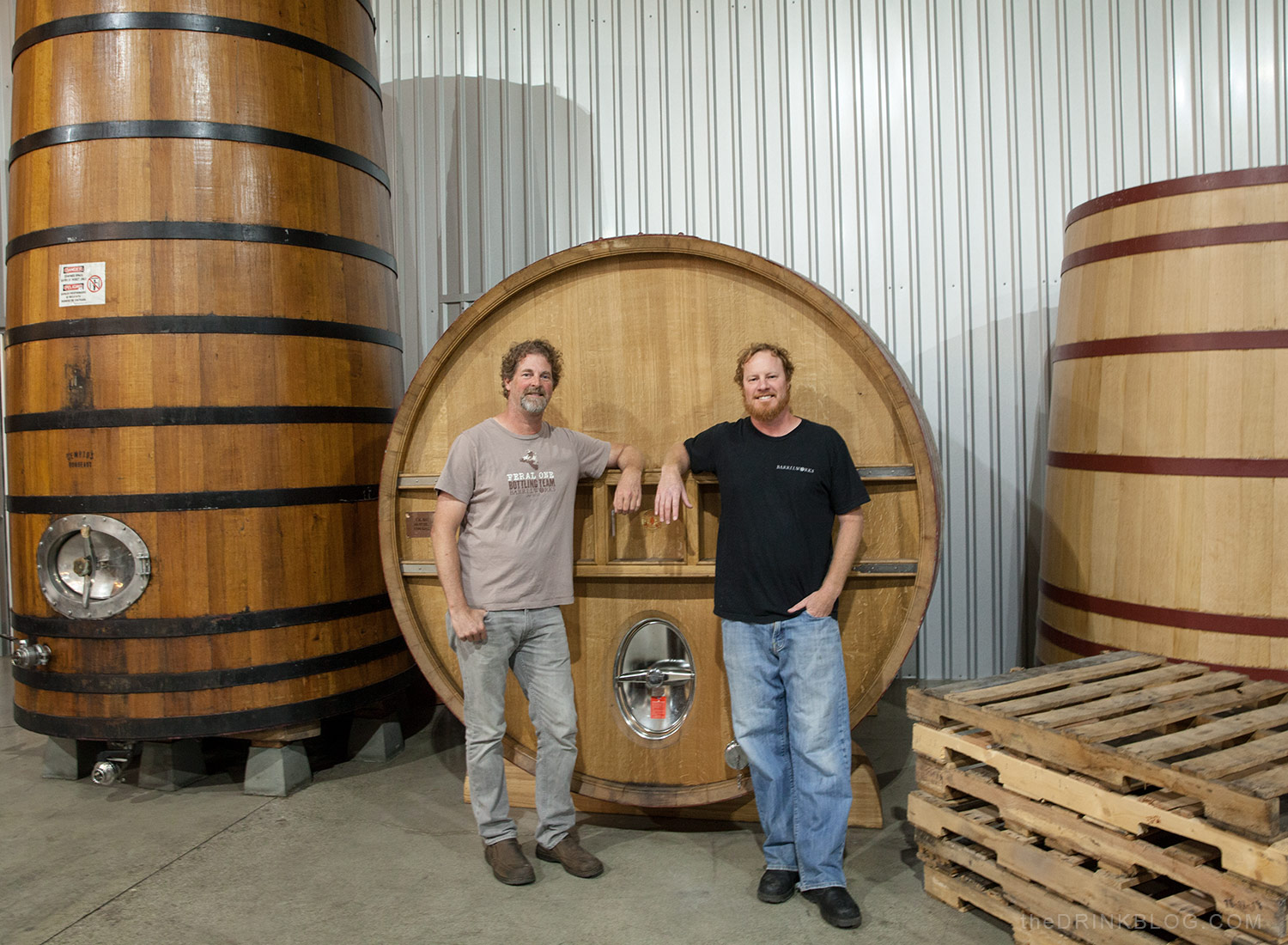 jeffers and head brewer Jim barrelworks