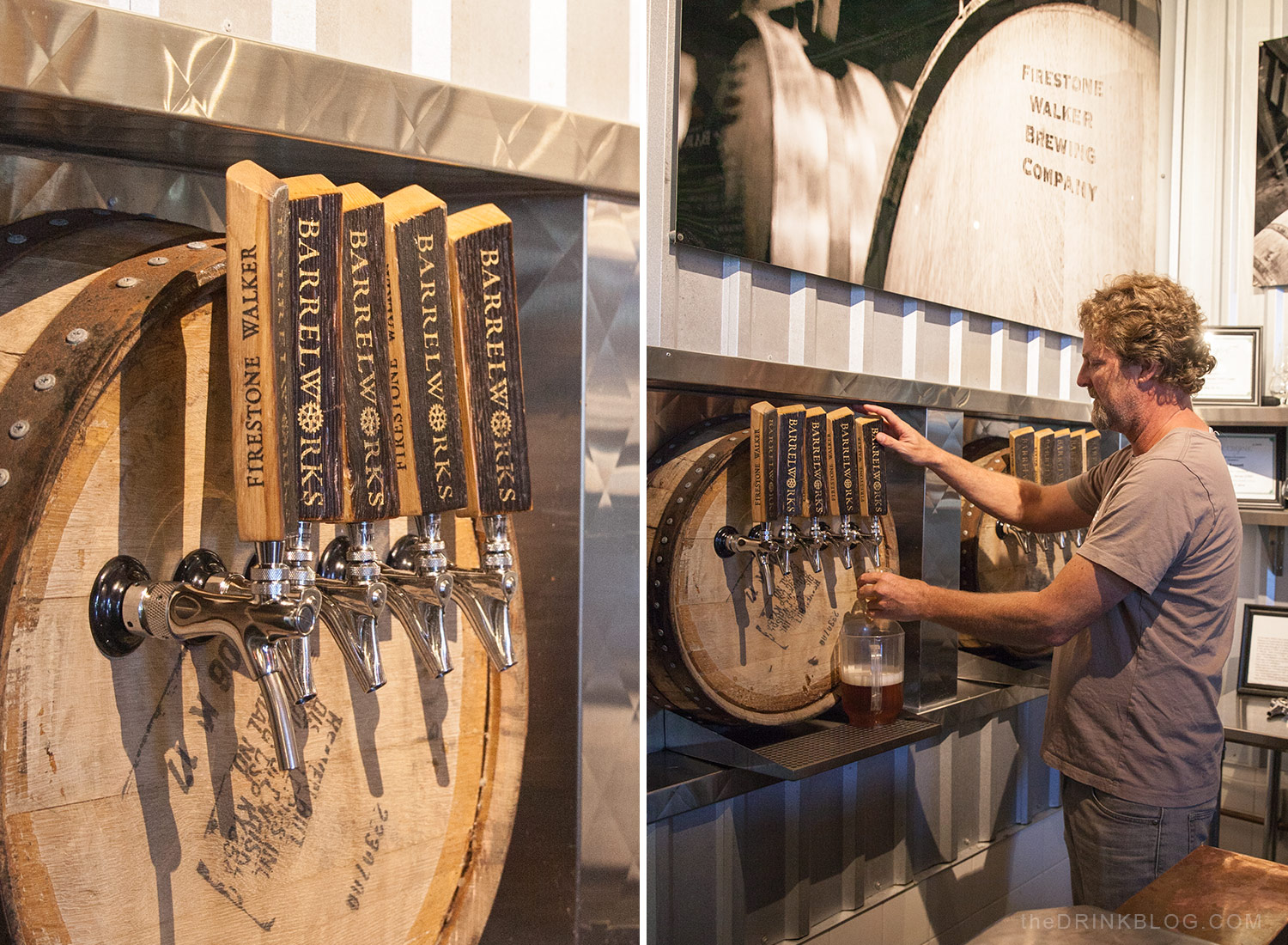 beers on tap at firestone barrelworks