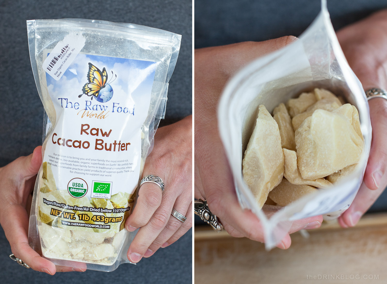 raw cacao butter