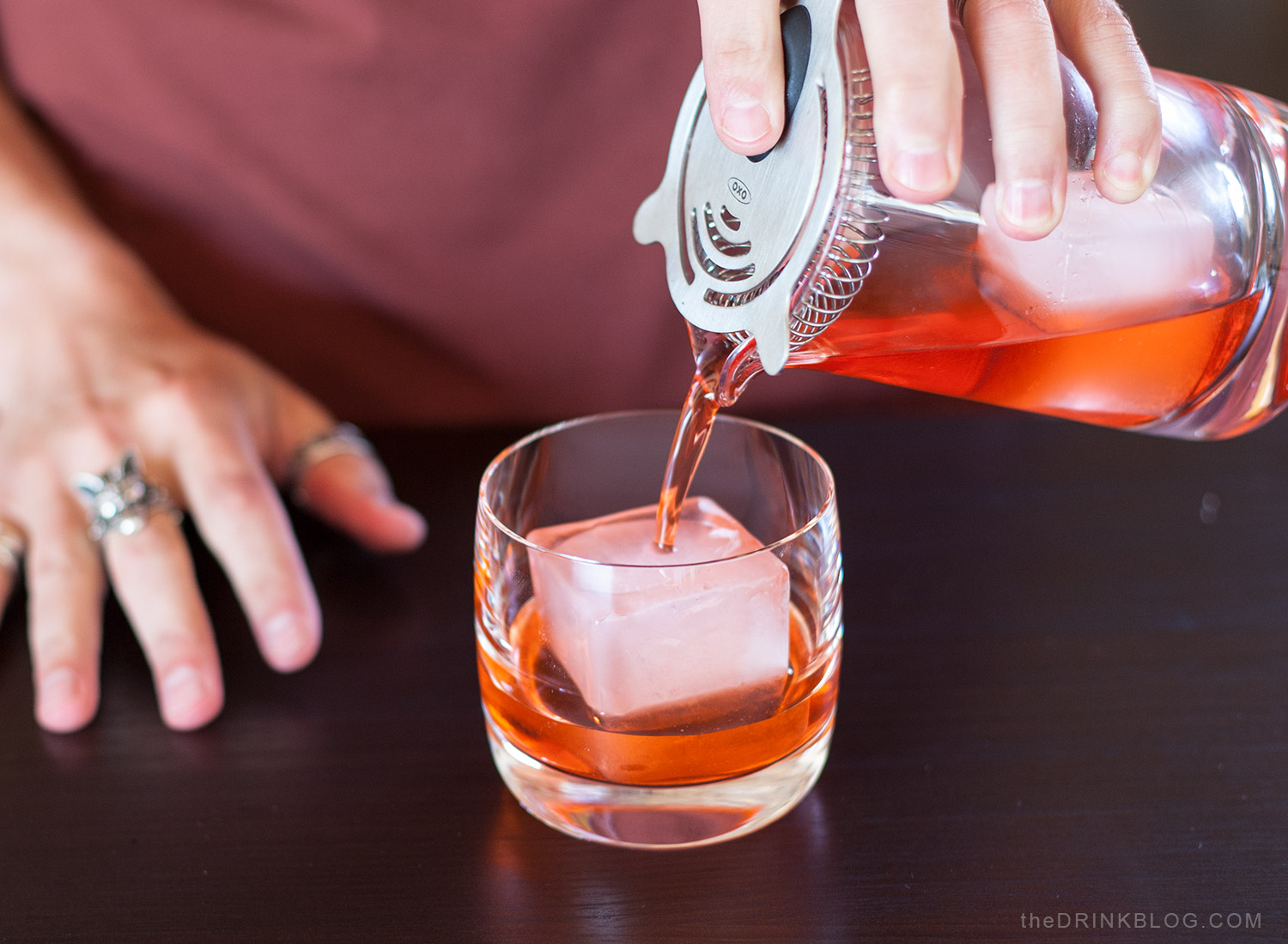 pour negroni